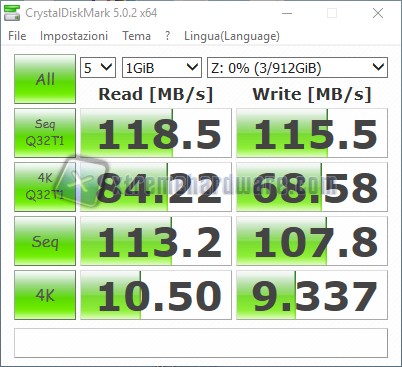 CrystalDiskMark 5.0.2 x64 r0